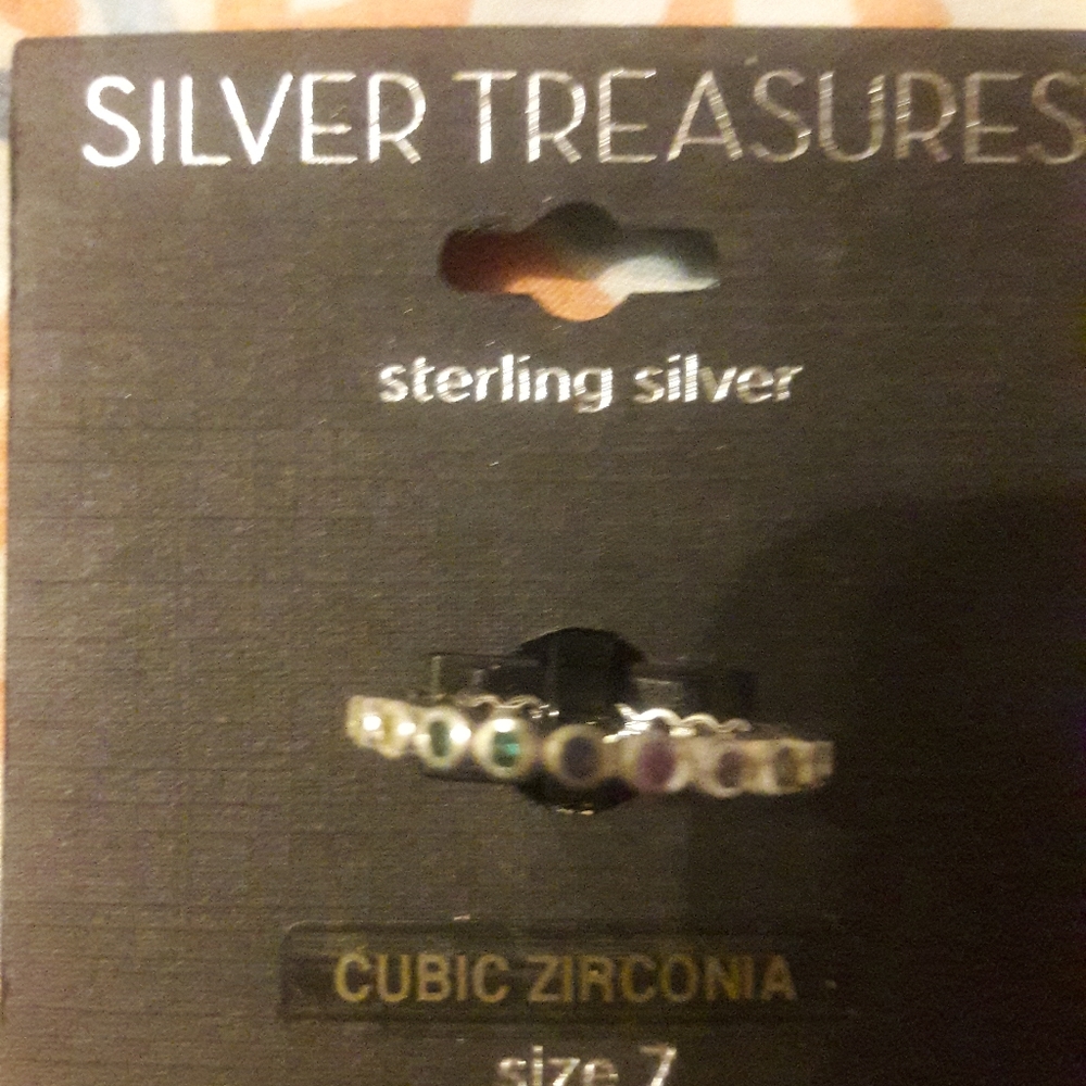 Brand New STERLING SILVER Ring - Picture 2 of 3